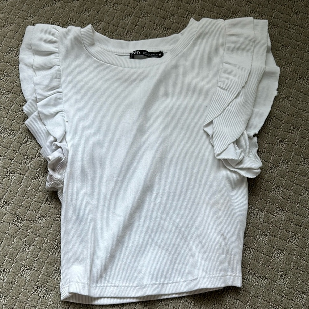 Zara White Top